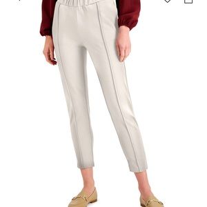 ALFANI tapered leg PM COMFORT WAIST PANTS.